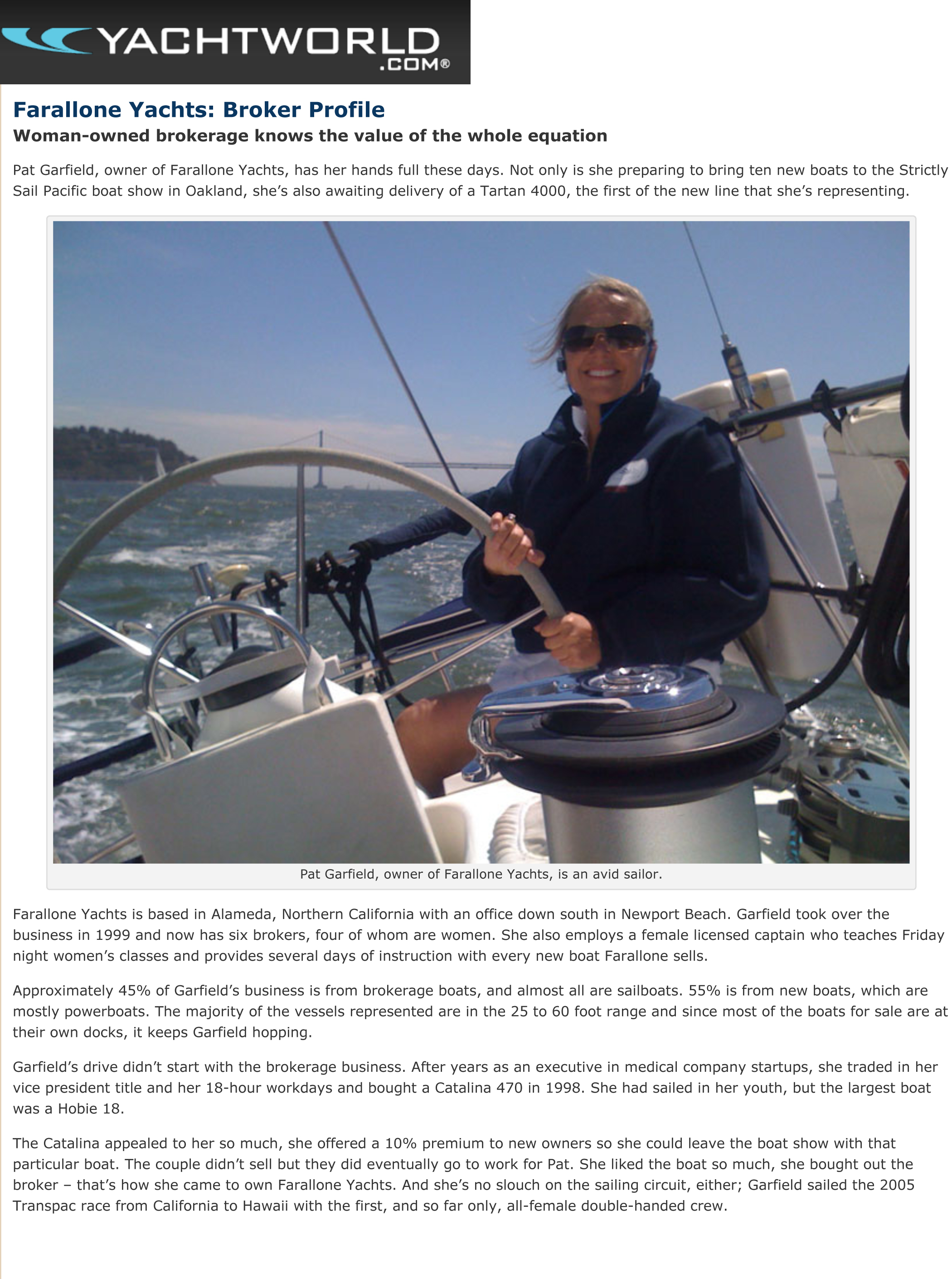 Transpac | Pat Farallone Consultion